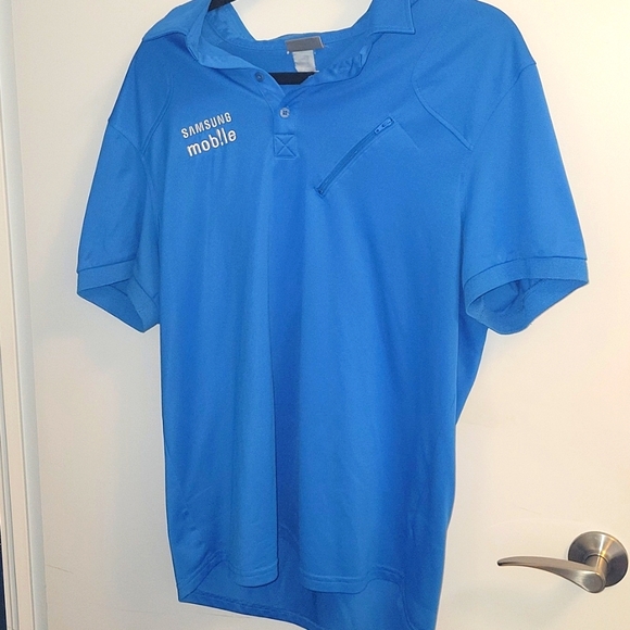 J.Lindeberg Blue Golf Shirt XL - Picture 1 of 5
